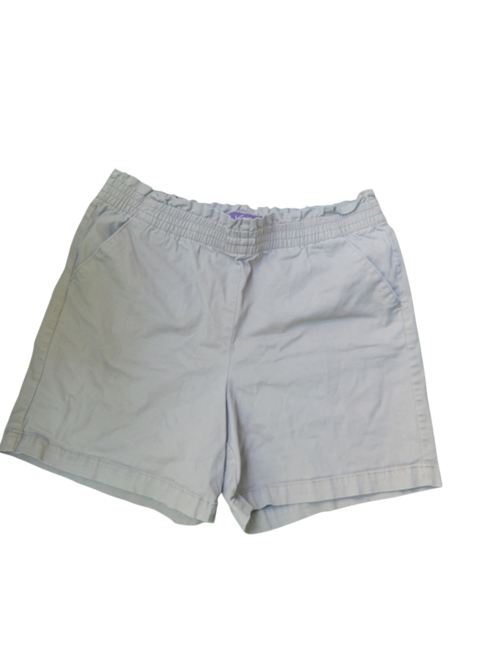 Gloria Vanderbilt Kaky  Elastic Waist Shorts For Women's  Size 14